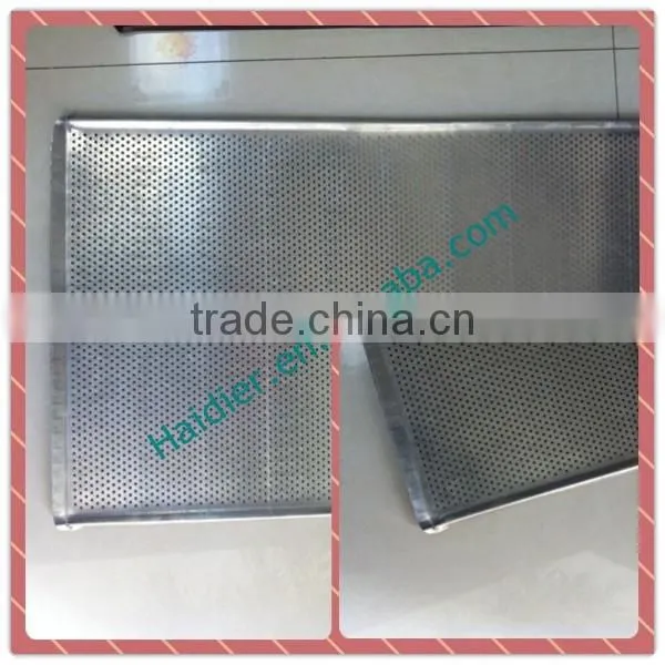 Flat sheet Perforated aluminum tray size, baking tray, aluminum tray for oven