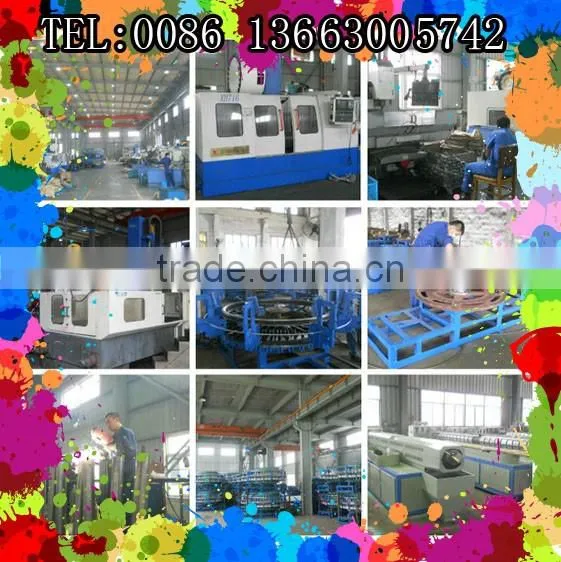 pvc single wall corrugated pipe making machine flat yarn making machine for woven bag production line