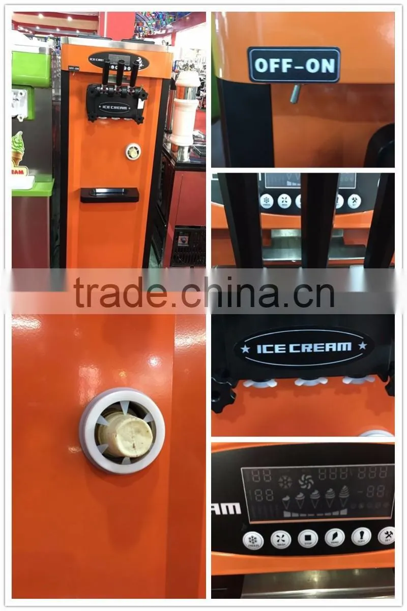 Ice Cream Making Machine, Ice Cream Machine Soft Serve,Ice Cream Making Machine Commercial(ZQR-25CA)