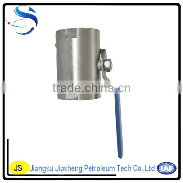 Direct Factory 4'' aluminium alloy Ball Valve With Handle