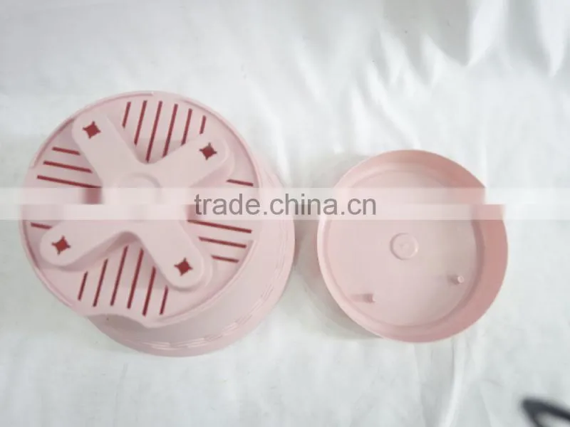 2015 new virgin pp garden small hot sale PP coloured round plastic nursery pots on sale