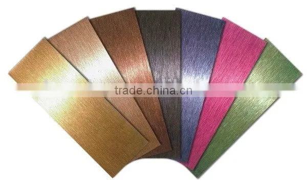 Decorative 201 Colored Black Stainless Steel Sheet in Good Price