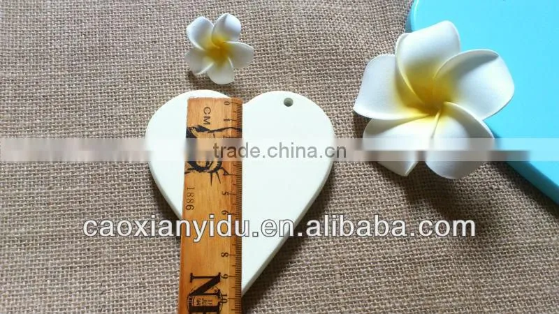 Blue Wooden Heart Wooden Letter Household Wedding Decoration