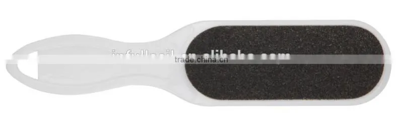 Sandpaper foot file with plastic handle,pedicure foot file,smoother foot file