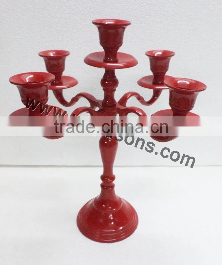 Candle holders nickel plated candelabras sale