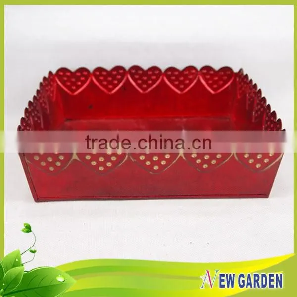 Garden cast iron large size beautiful easy use garden pot