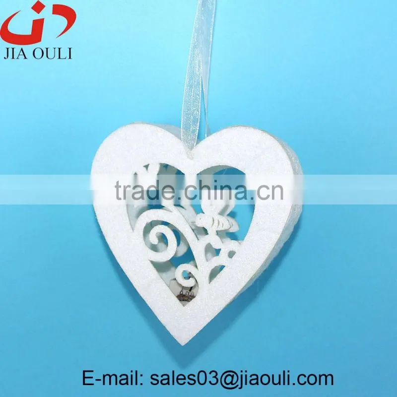Fashion Easter decorations non-woven easter hanging LED egg decorations