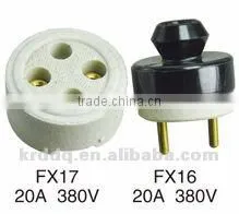cheap electrical porcelain / ceramic socket / receptacle