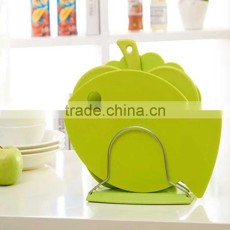 Antibacterial non slip plastic kitchen chopping blocks