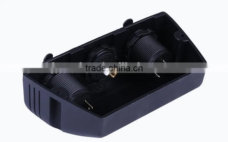 12V USB Charger Voltometer Socket