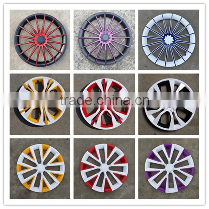 14inch WHITE/BLACK Color Car Wheel Cover