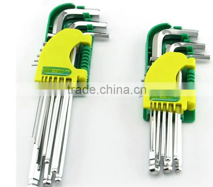 BERRYLION CRV long arm and ball point end 9pcs allen key set for sale