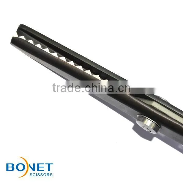 S21021/SPI0002 LFGB certificated 8-1/4'' & 9" high quality stainless steel full titanium cloth scissors pinking shears