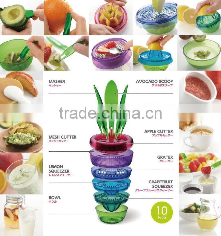 Various types of convenient fruit slicer with superb cutting edges