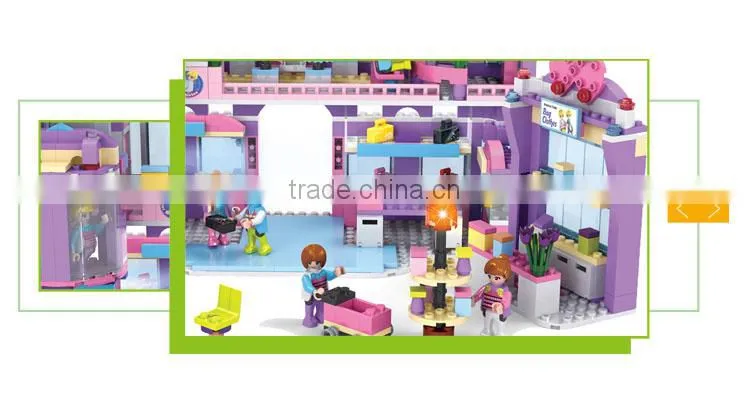 Good selling diy fashion toy set building blocks for adult