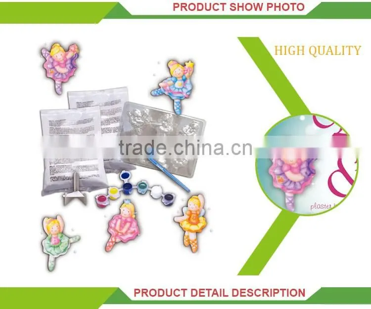 Kids play educational plastic molds diy painting machine for toys
