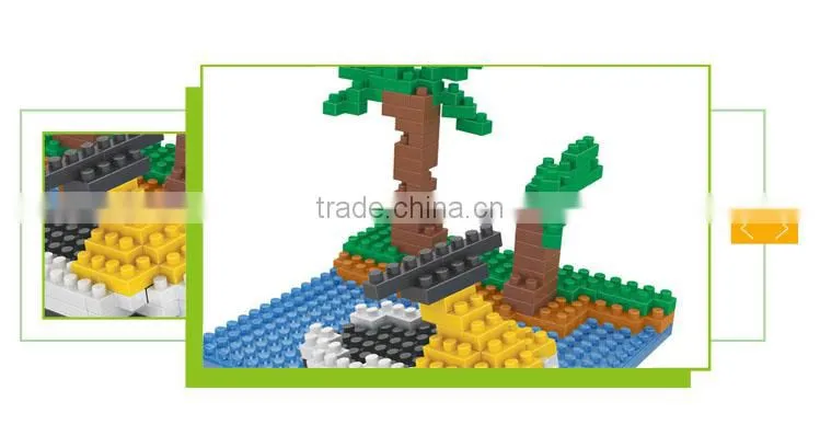 Most popular intelligent toy small plastic building bricks for children