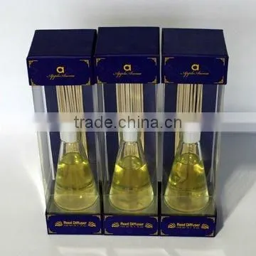Elegant glass bottle for fragrance reed diffuser