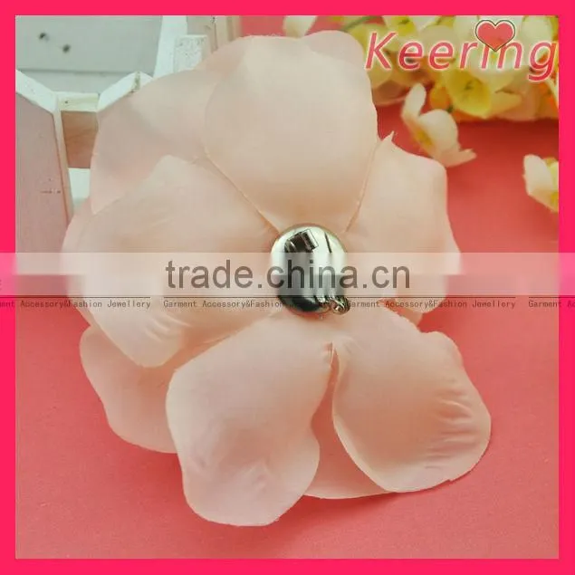 Fashion new style artificial fabric flower making in China WBF-107
