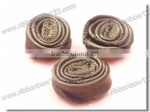 accessories organza red fabric rose
