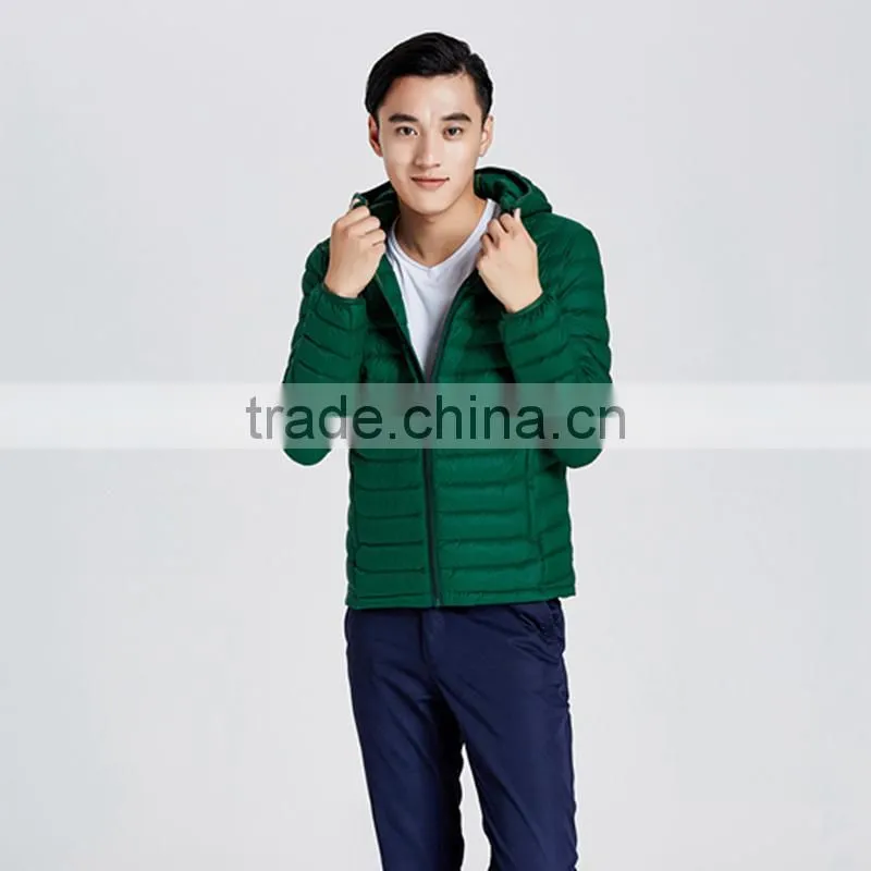 ultra light down garment