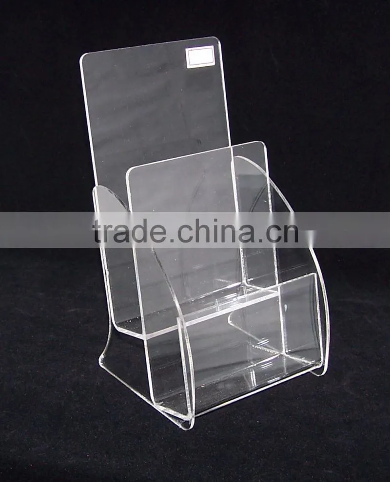 For flyers tabletop cd display rack cardboard countertop display