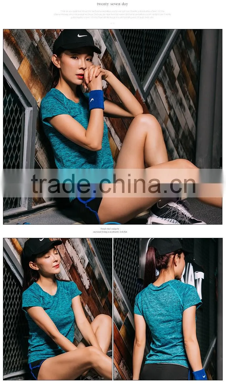 Yoga Wear Tops Sportswear Fitness Slim Gym clothing