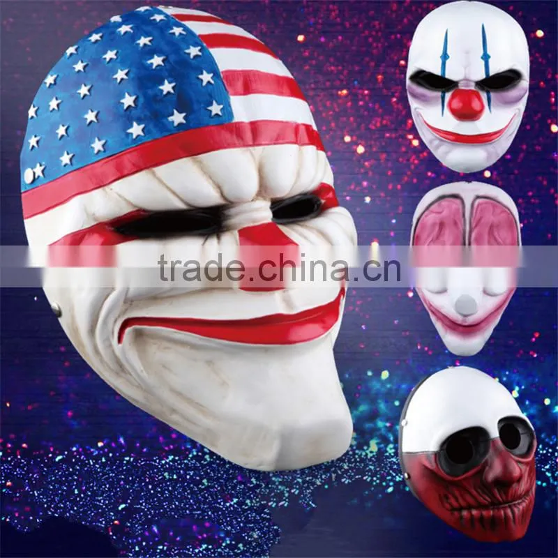 Fashion unique mask Party mask payday 2 halloween ghost mask