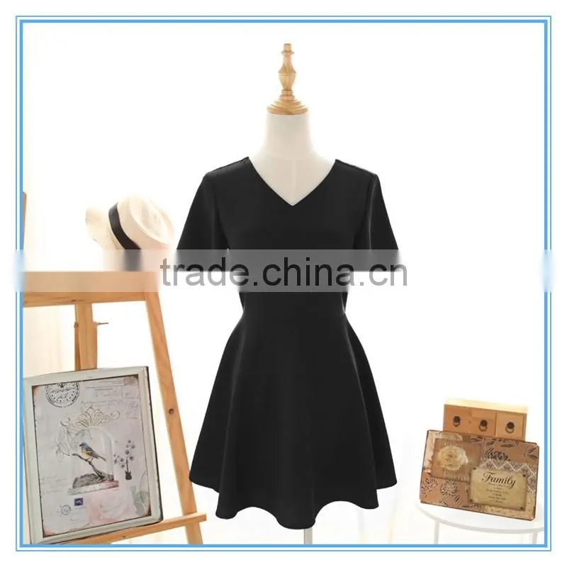 Korean Short Umbrella Dresses New Fashion Ladies New Model Dress