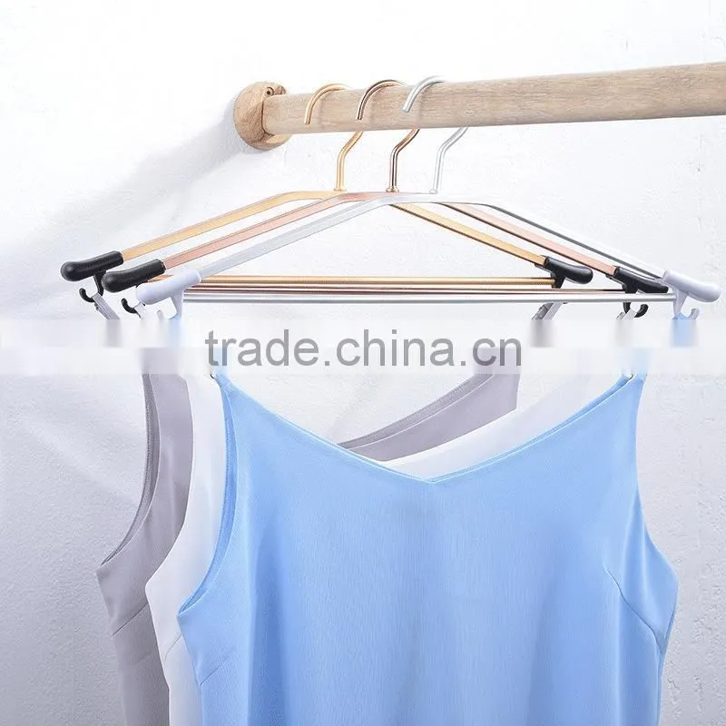 metal copper garment hanger metal clothes hanger
