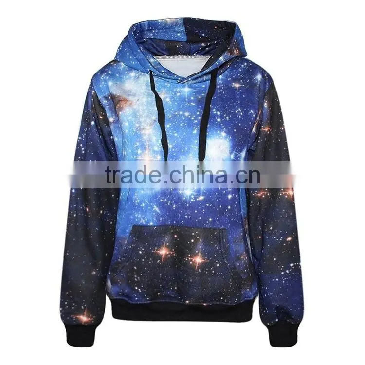China Manufacturers Wholesale Custom 3D Sublimation Print Men's Pullover Hoodie