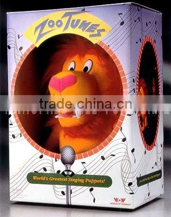 open window carboard children toy box