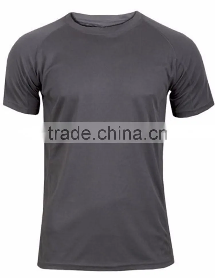 Guangzhou Shandao New Arrival Men 180g 100% Polyester Dry Fit Summer Short Sleeve Micro Fiber T Shirts