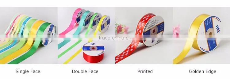 1" Wide Snowflake Printed Satin Christmas Holiday Ribbons