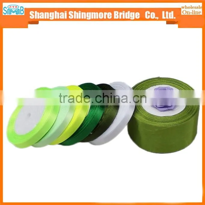 Textile factory hot wholesale satin ribbon for garment accessories, and gift packing
