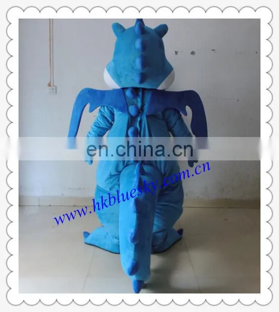 2014 custom blue dinosaur mascot