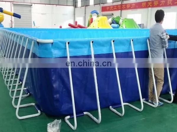 Fastion pool rectangular above ground swimming pool slipper from China