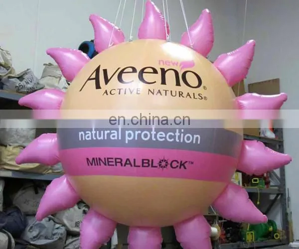 Custom Inflatable Advertising Balloons inflatable sun balloon