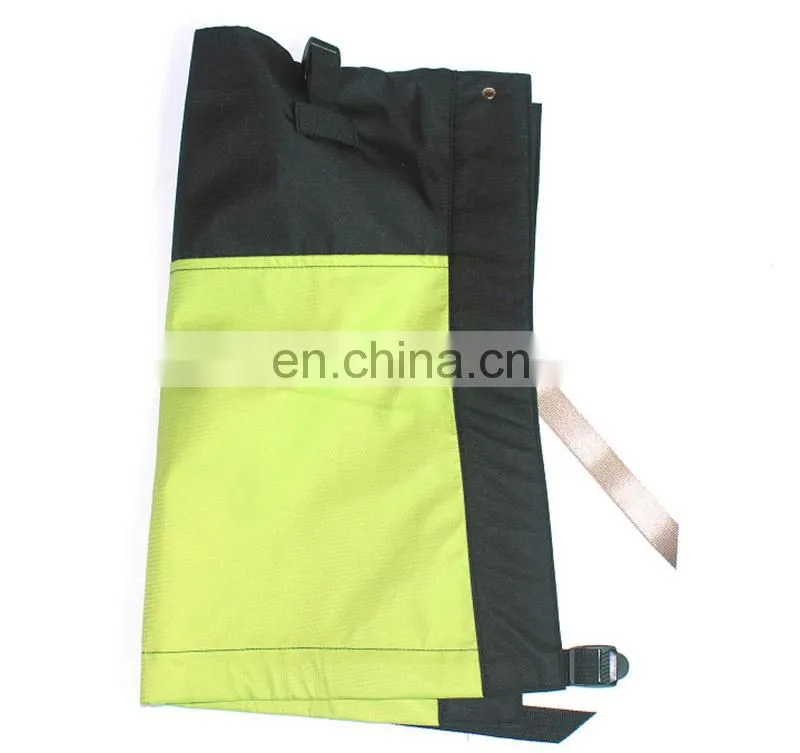 hotsale water proof snake repellent leg sleeves for mounting climbing skiing treking