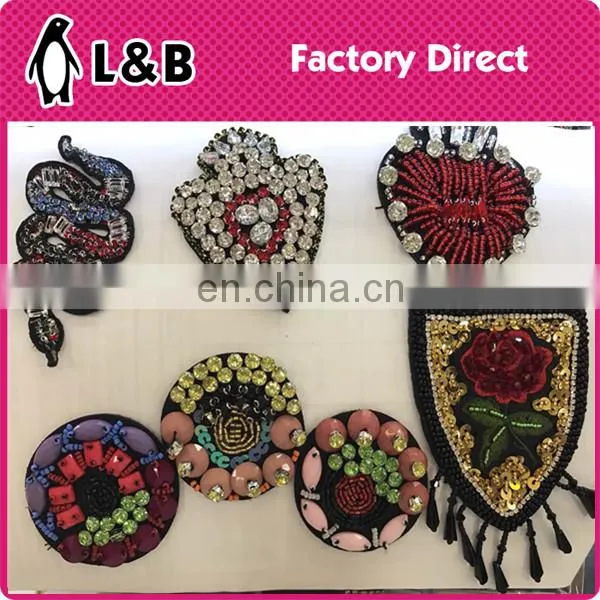 New design latest fashion rhinestone applique