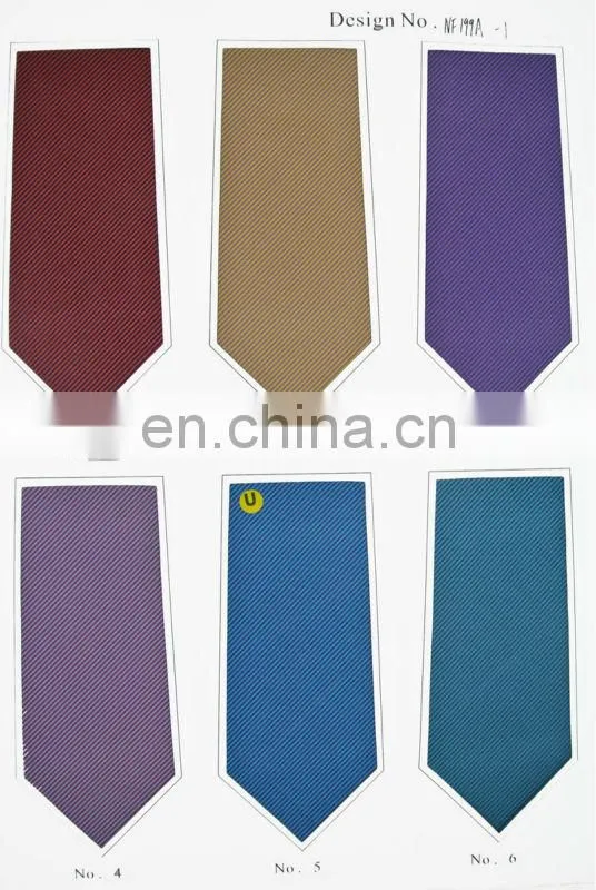 silk or polyester woven tie fabric