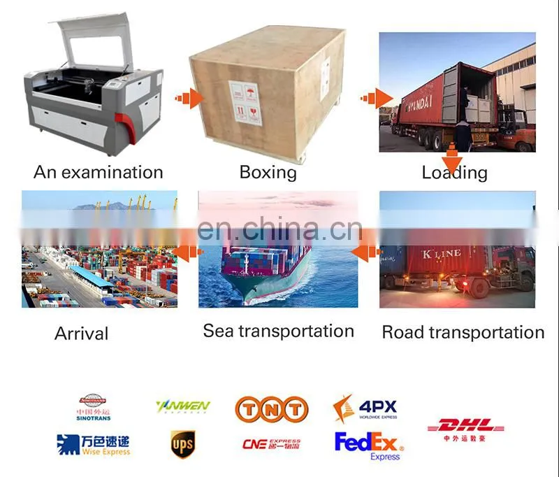 HOT SALE Co2 laser cutting machine engraving for fabric rubber plywood glass acrylic CNC laser machine price
