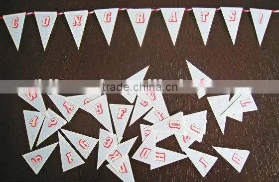 promotional character flag banner