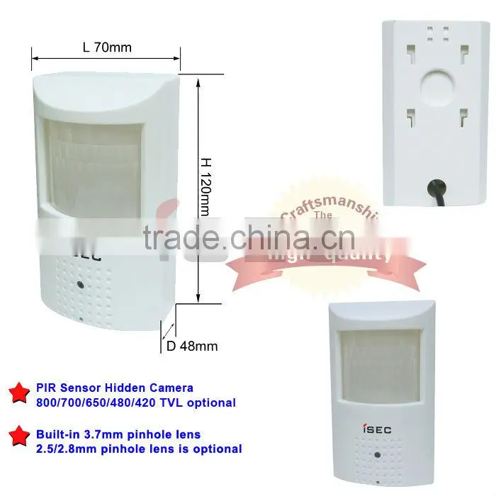 Top 10 sale Sony Ccd Sensor 420tvl-800tvl High quality Cctv Hidden Camera from China factory
