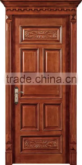 Best seller Security solid wood door with popular design