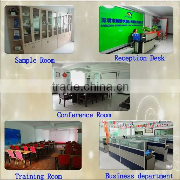 Double insulation tube with glassfiber and thermal plastic epoxy resin