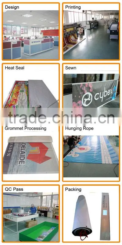 Custom Polyester Mesh Banner Printing Directly Factory Printing Service D-0628