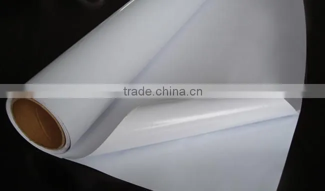 NAISI pvc self adhesive vinyl with clear adhesive 100mic