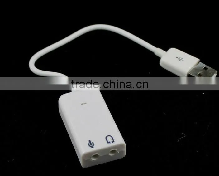 7.1 Channel USB sound card adapter
