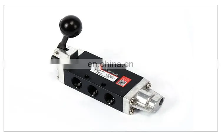 SNS SH Series High Quality Manual Pneumatic Hand Lever Operated Control Valve